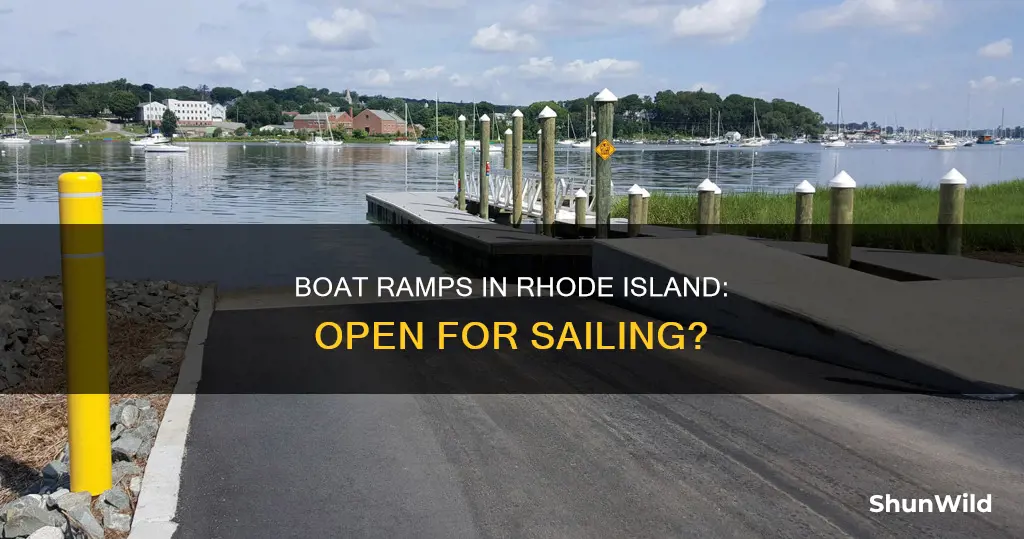 are boat ramps open in rhode island