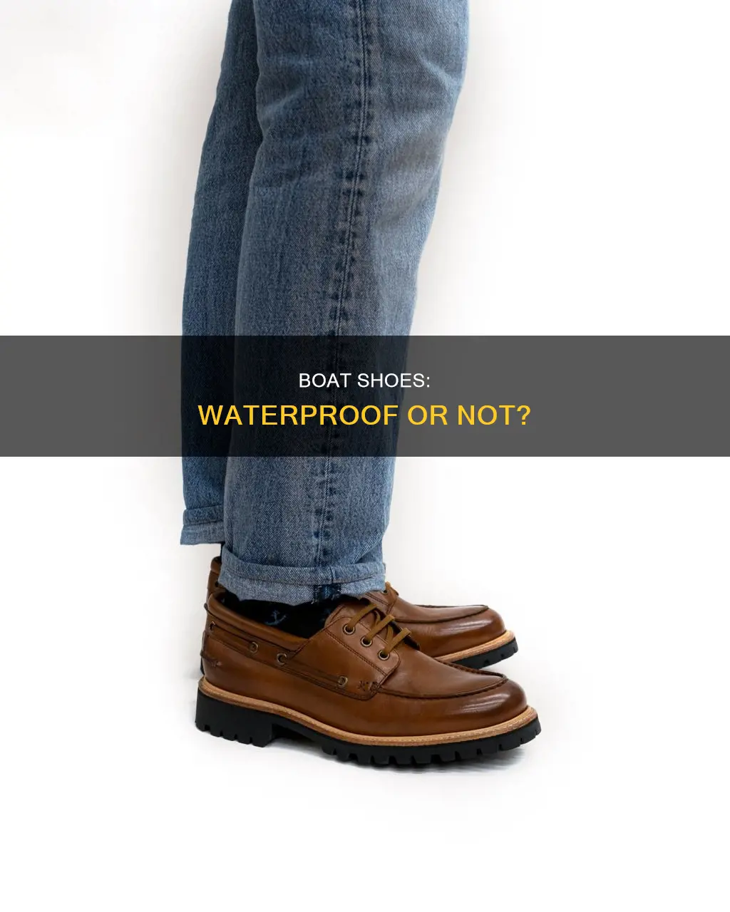 are boat shoes good for rain