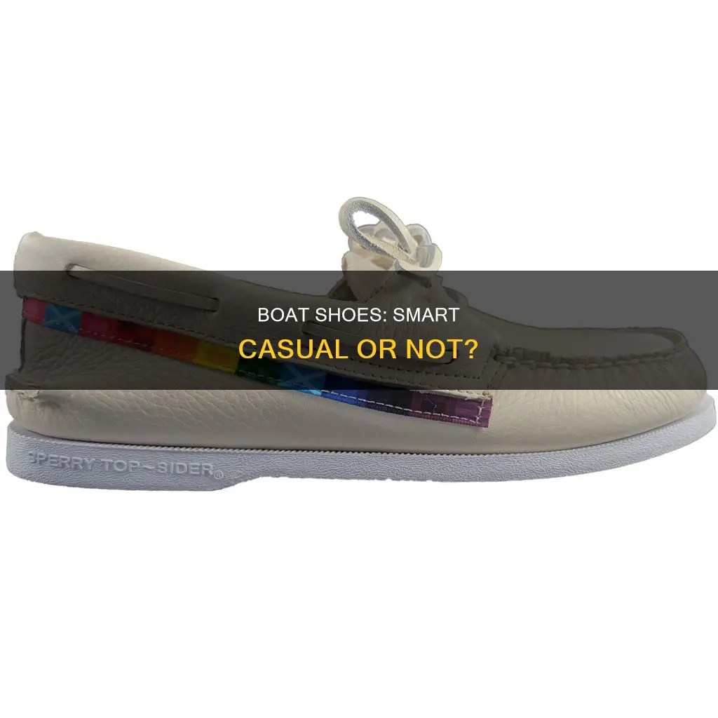 are boat shoes smart casual