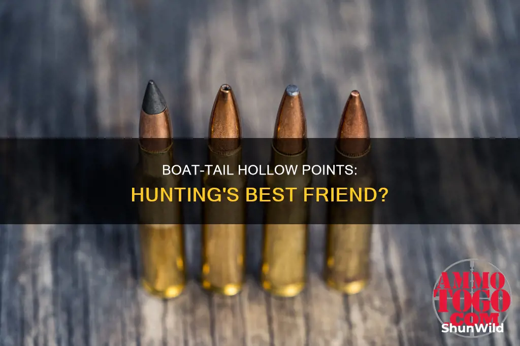 are boat tail hollow points good for hunting