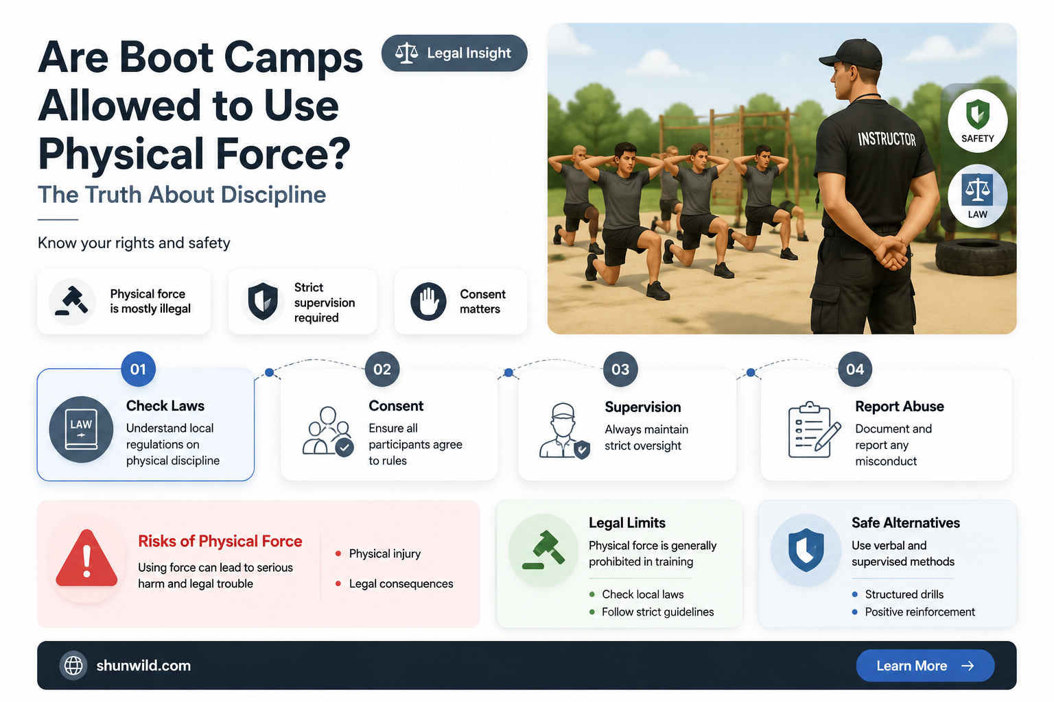 are boot camps allowed to hit you