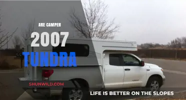 Exploring the 2007 Toyota Tundra's Camper Capabilities and Features