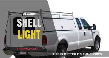 Are Camper Shells Light? Exploring Weight and Practicality for Your Truck