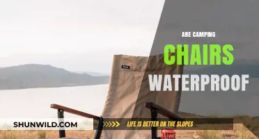 Are Camping Chairs Waterproof? A Comprehensive Guide for Outdoor Enthusiasts