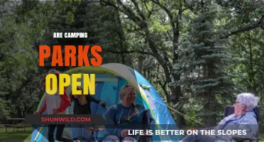 Are Camping Parks Open? Check Current Status and Plan Your Trip