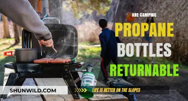 Can You Return Camping Propane Bottles? A Complete Guide