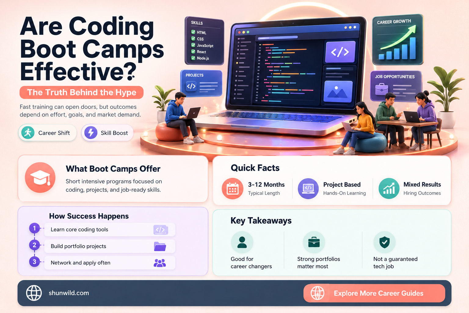 are coding boot camps effective