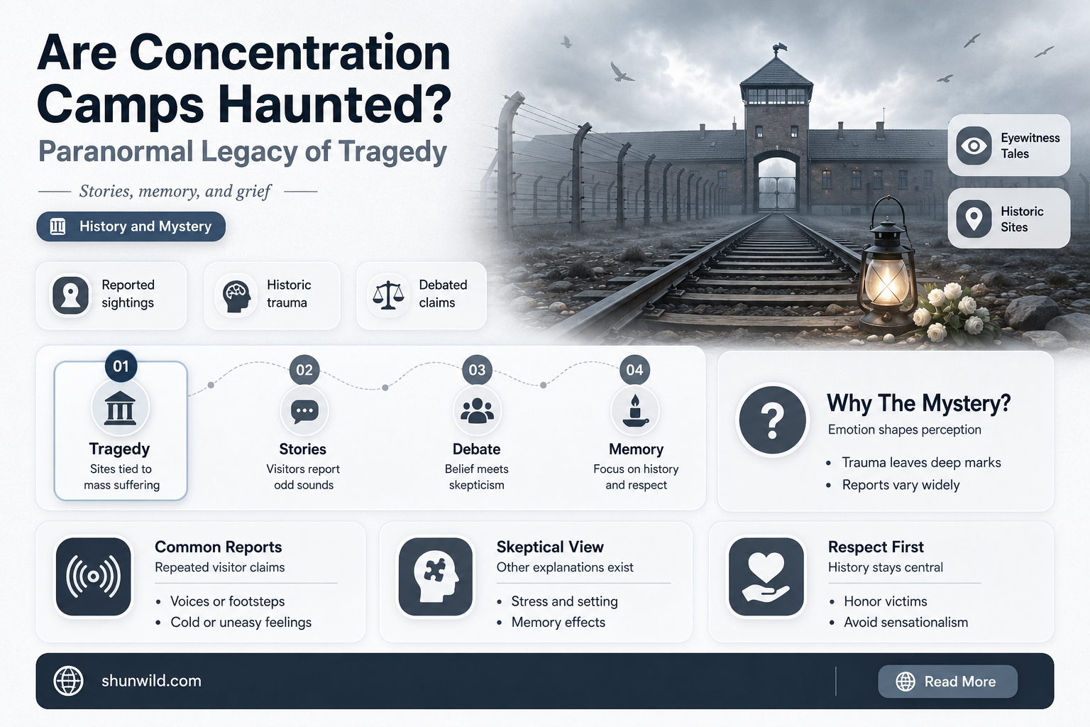 are concentration camps haunted