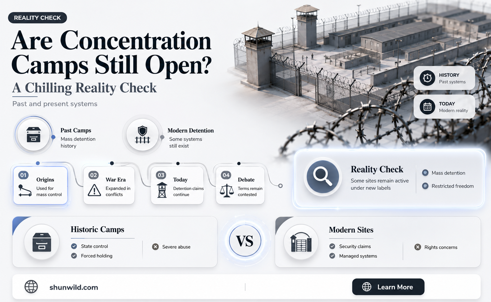 are concentration camps still open
