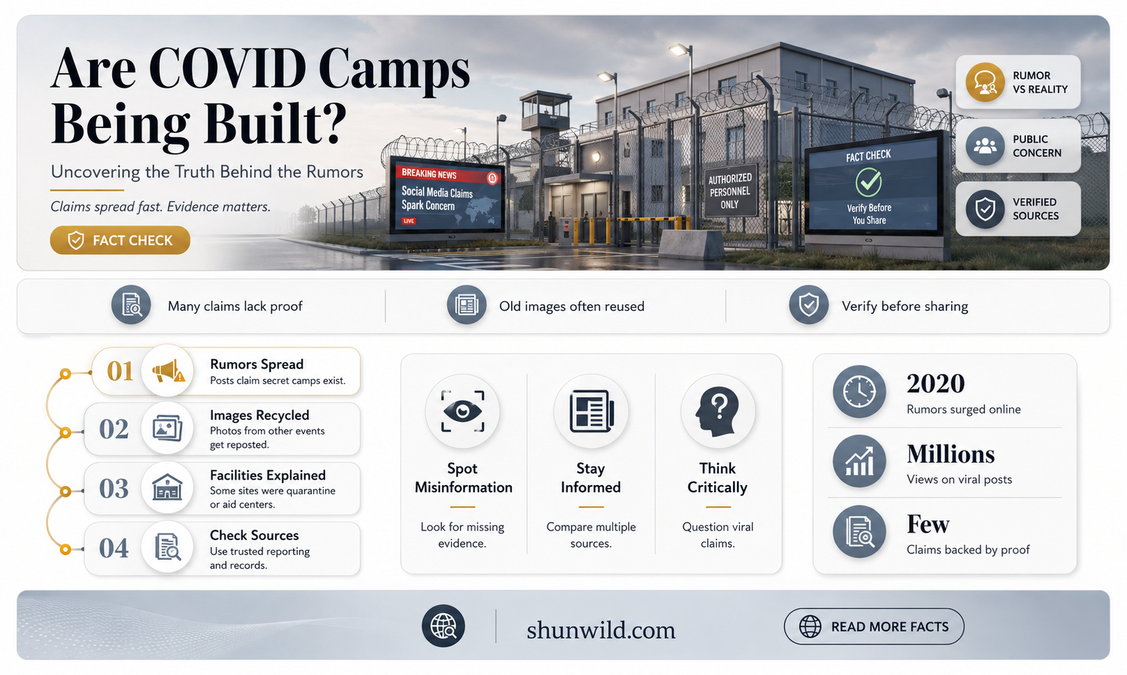 are covid camps being built