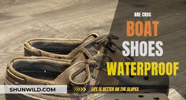 Croc Boat Shoes: Waterproof or Not?