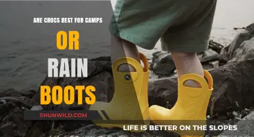 Crocs vs. Rain Boots: Which is Best for Camping Adventures?
