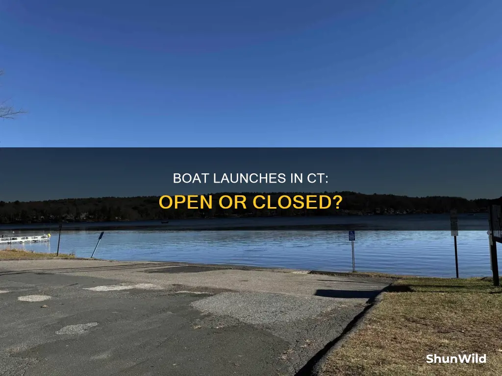 are ct boat launches open