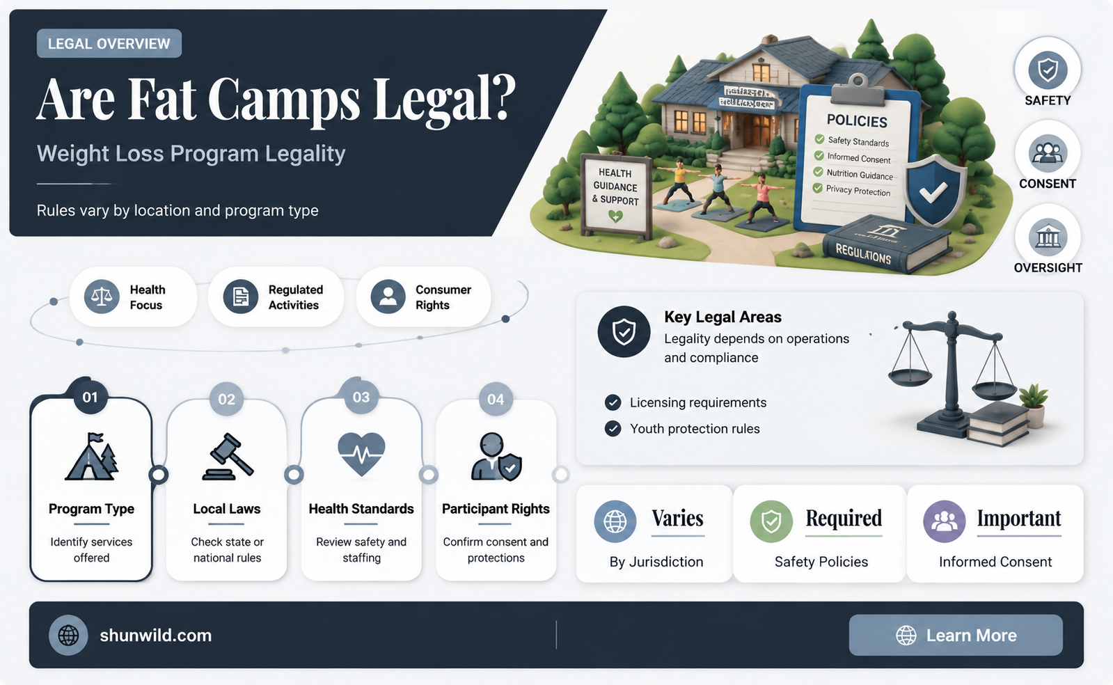 are fat camp legal