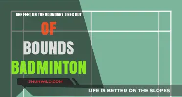 Badminton Boundaries: Feet on Lines, In or Out?