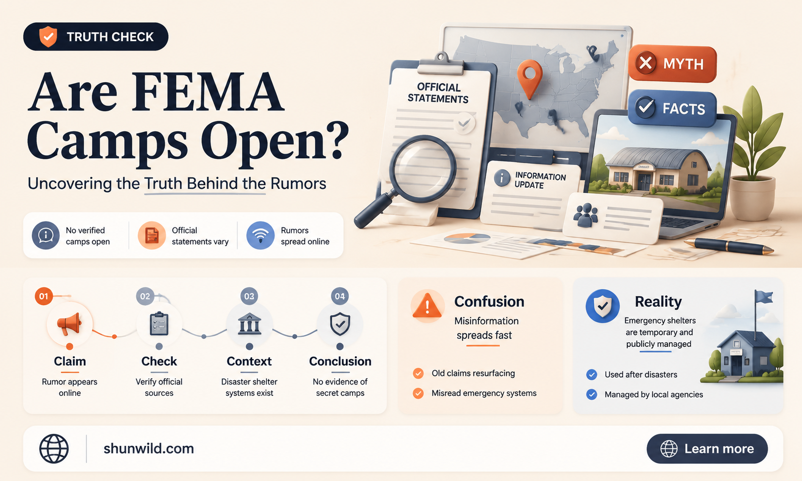 are fema camps open