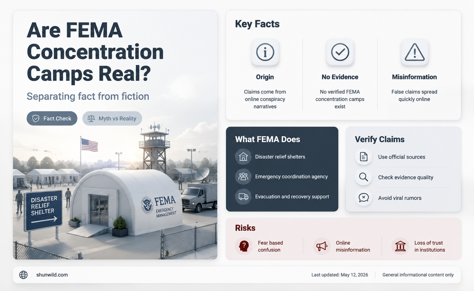 are fema concentration camps real