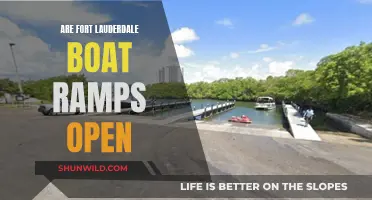 Boat Ramps in Fort Lauderdale: Open or Closed?