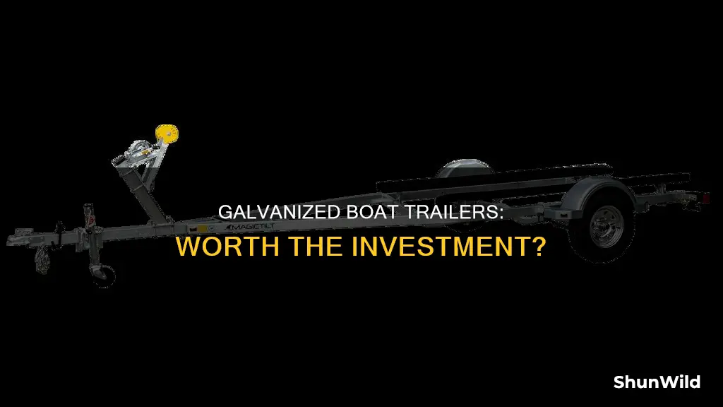 are galvanized boat trailers good