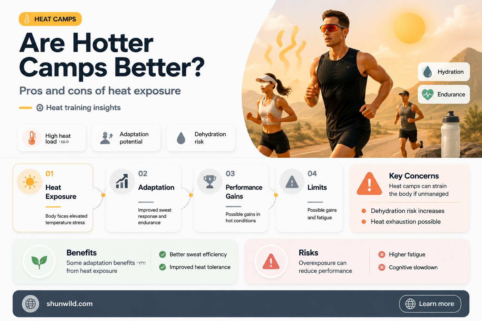 are hotter camps better