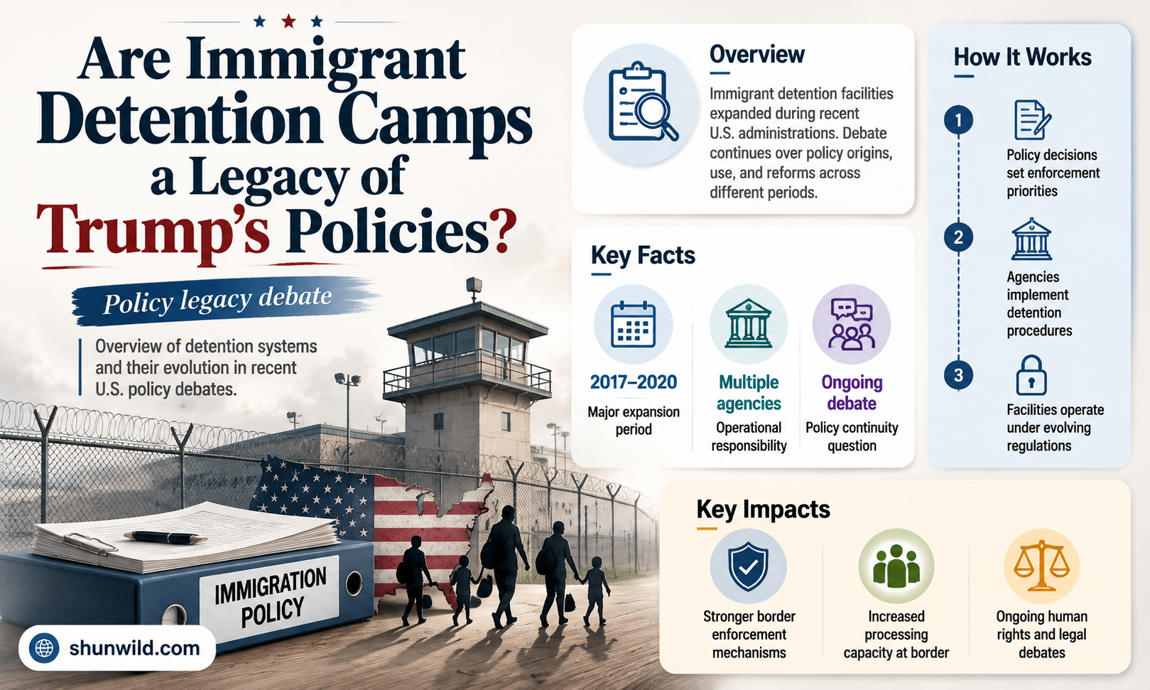 are immigrant camps trumps ideas