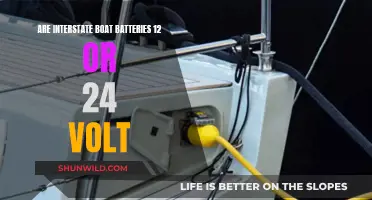 Boat Batteries: 12 or 24 Volts for Interstate Travel?