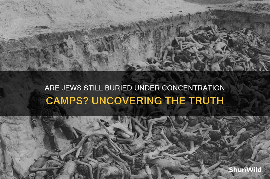 are jews still buried under concentration camps