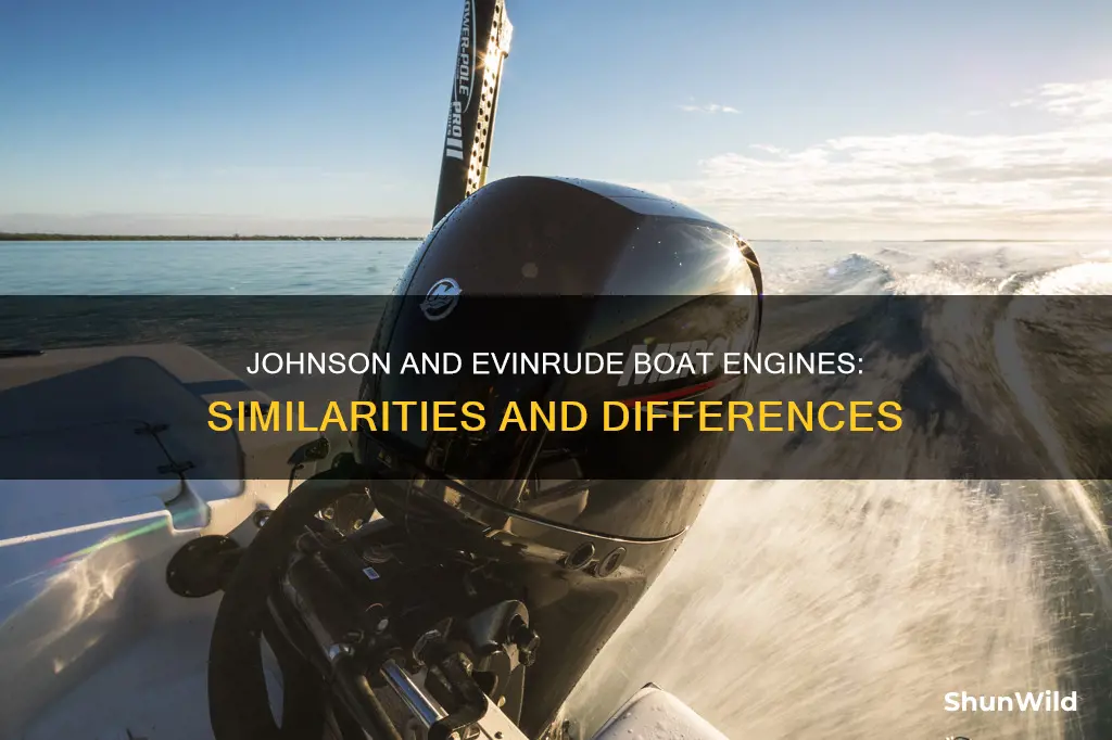 are johnson and evinrude boat engines the same