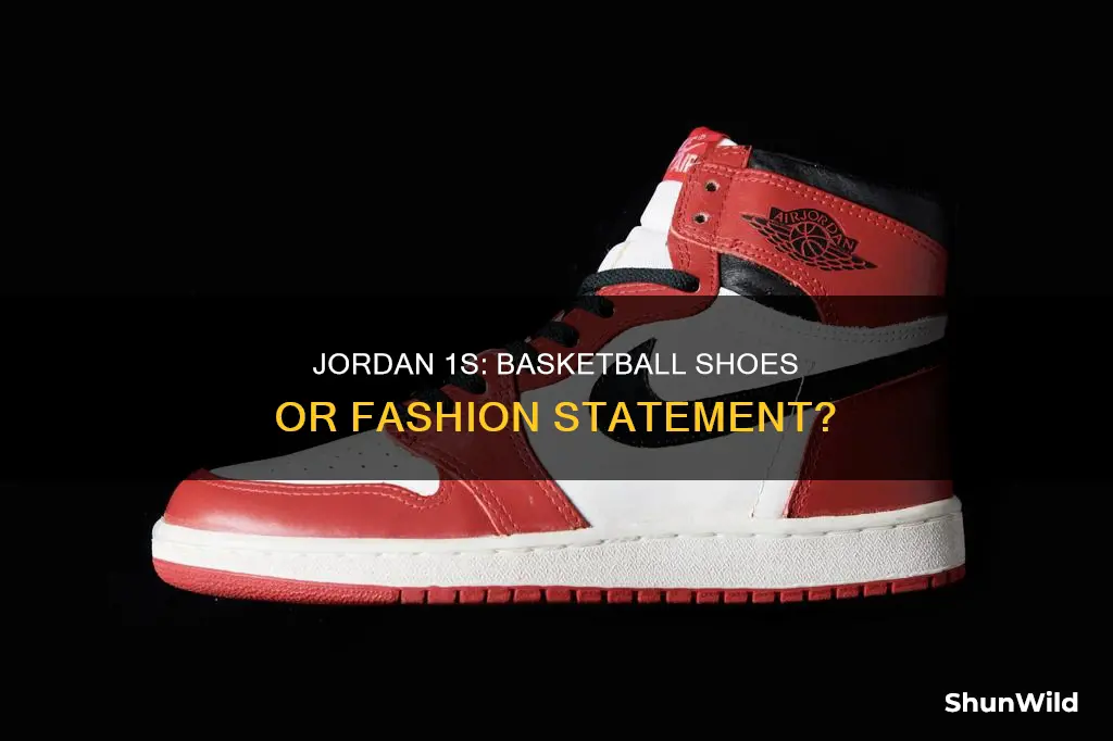 are jordan 1 for basketball