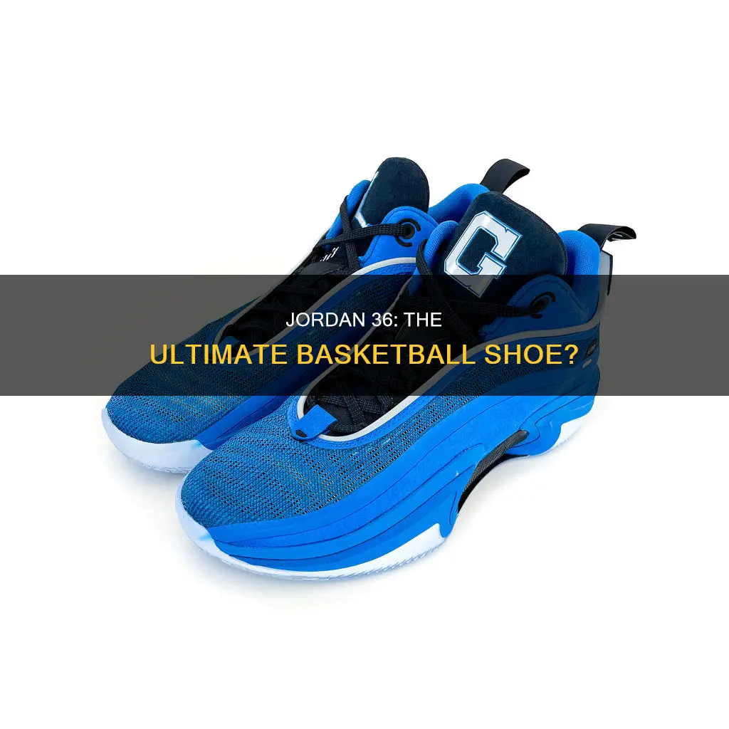 are jordan 36 basketball shoes