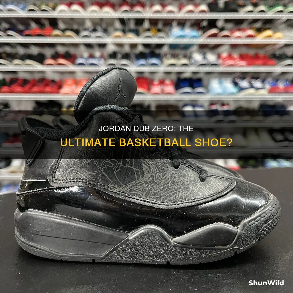 are jordan dub zero basketball shoes