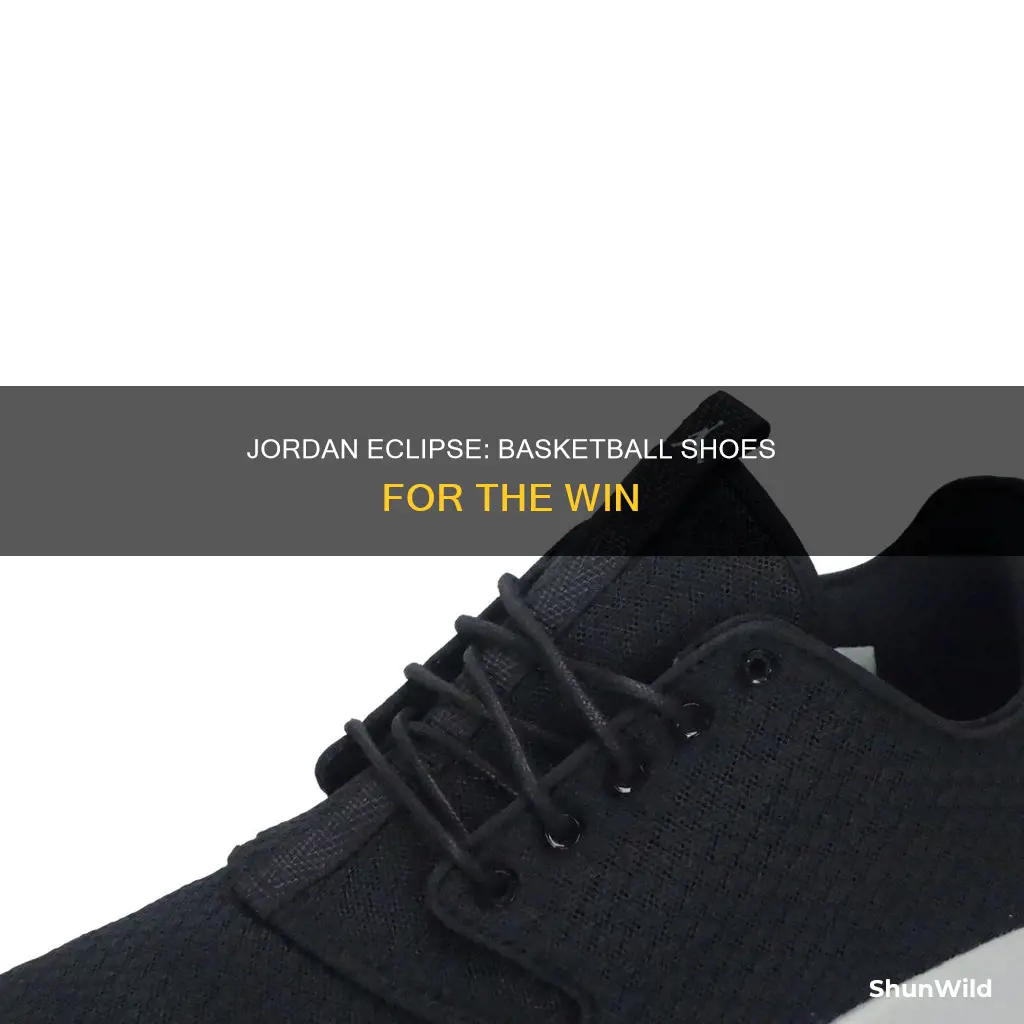 are jordan eclipse basketball shoes