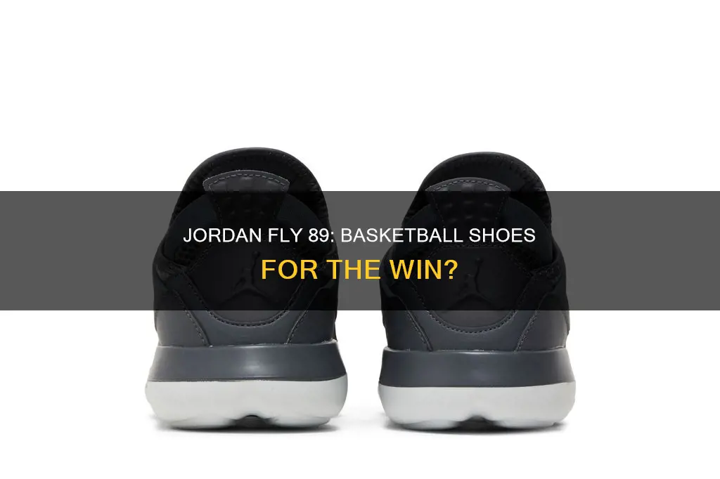 are jordan fly 89 basketball shoes