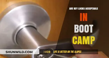 Are Key Locks Allowed in Boot Camp? Rules and Alternatives Explained