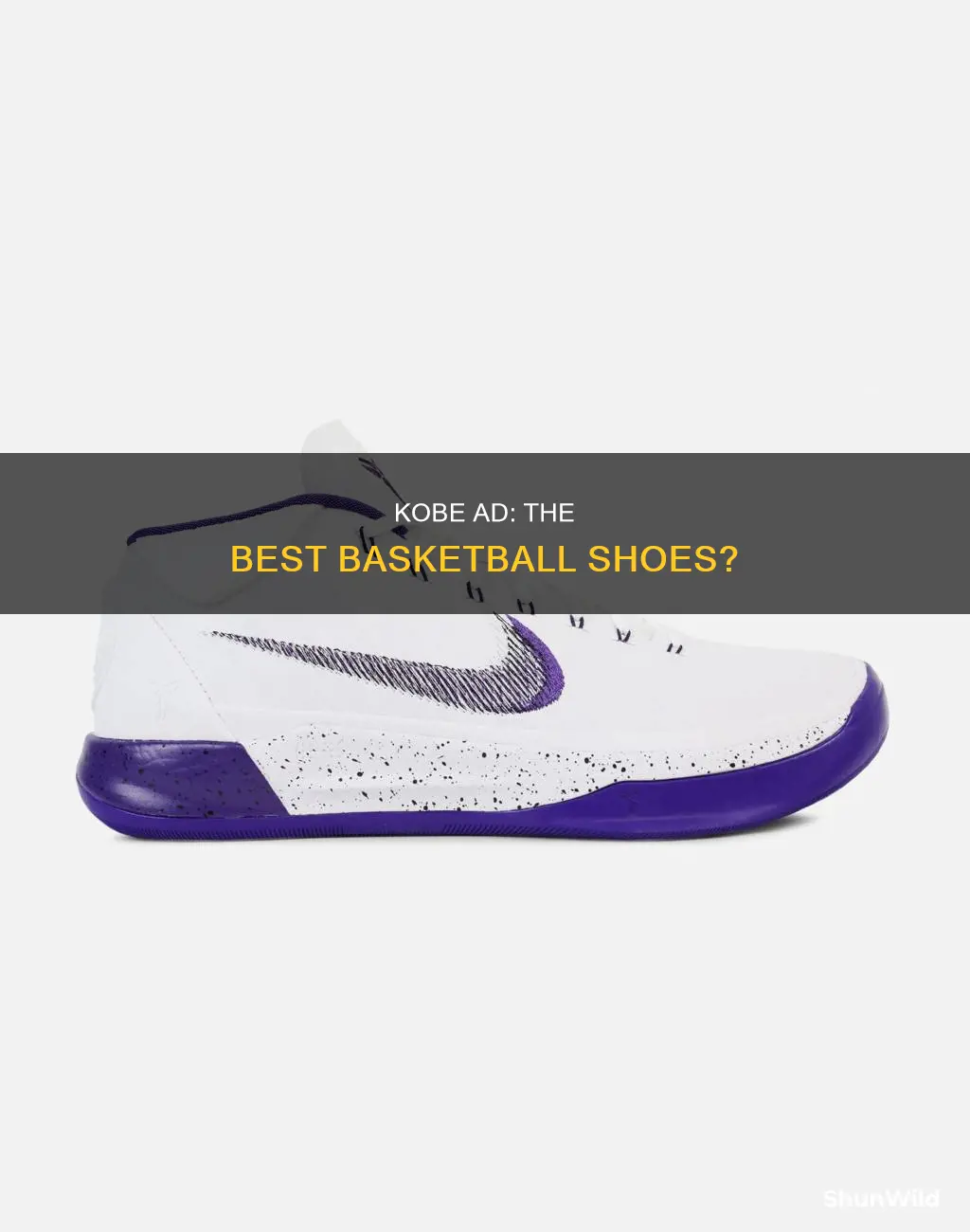 are kobe ad good basketball shoes