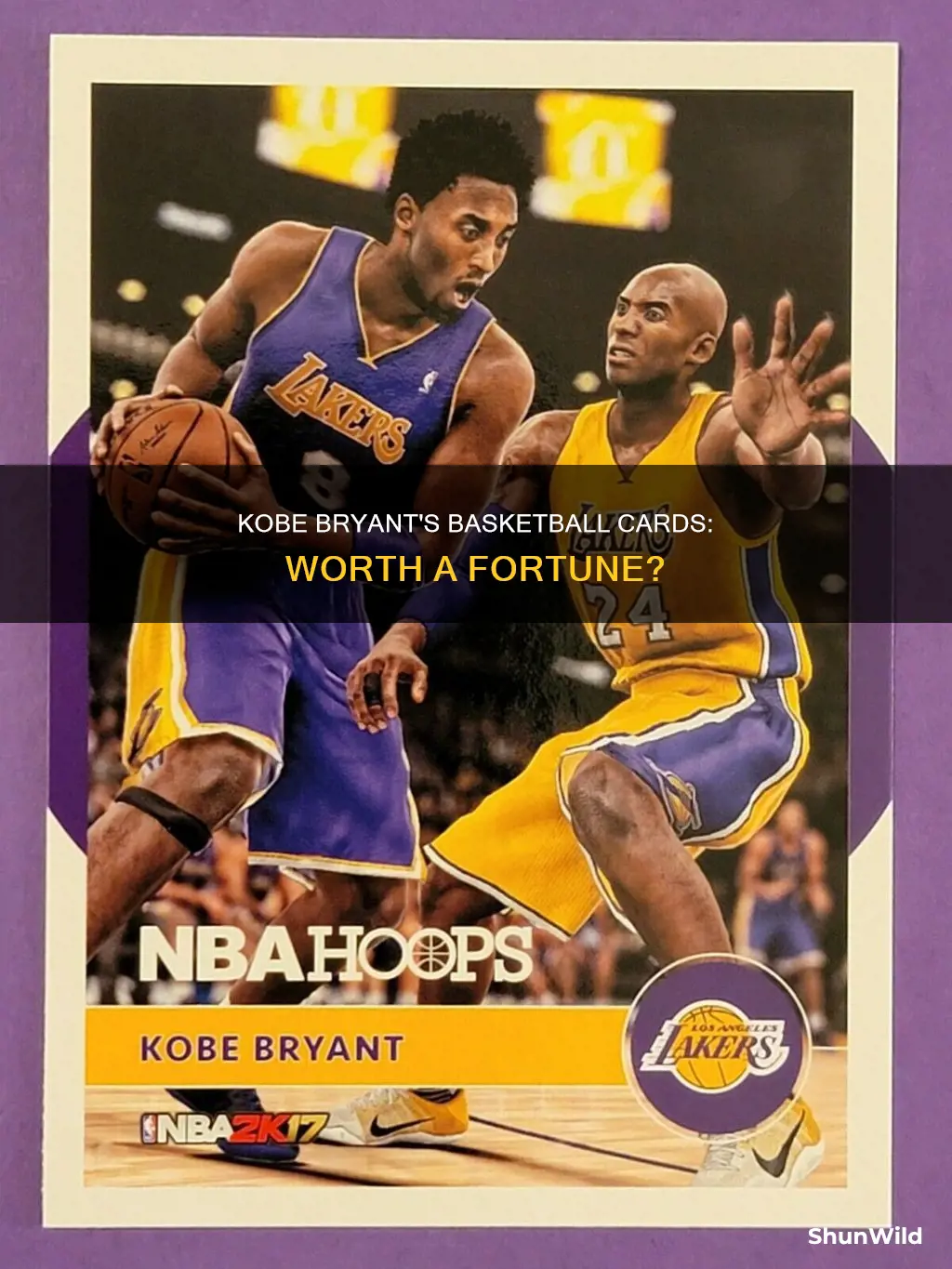are kobe bryant basketball cards worth anything