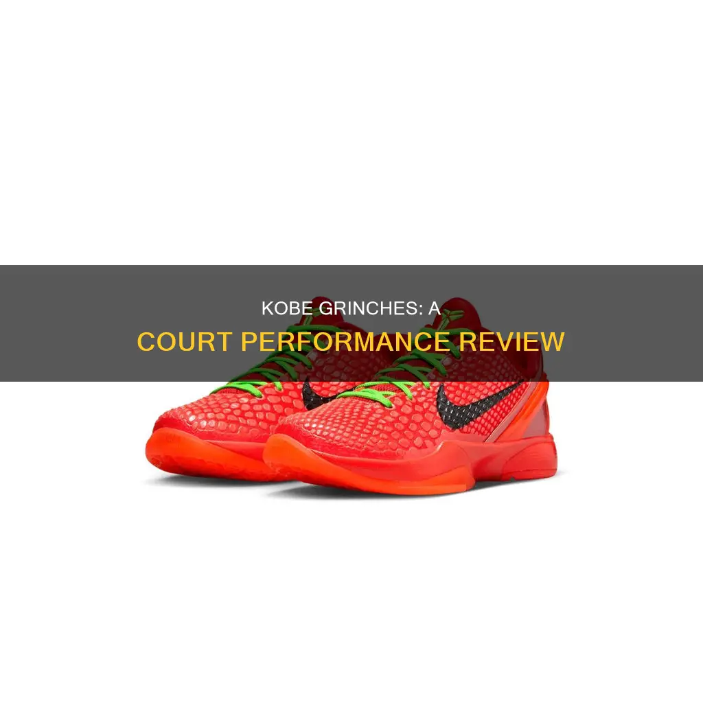 are kobe grinches good basketball shoes