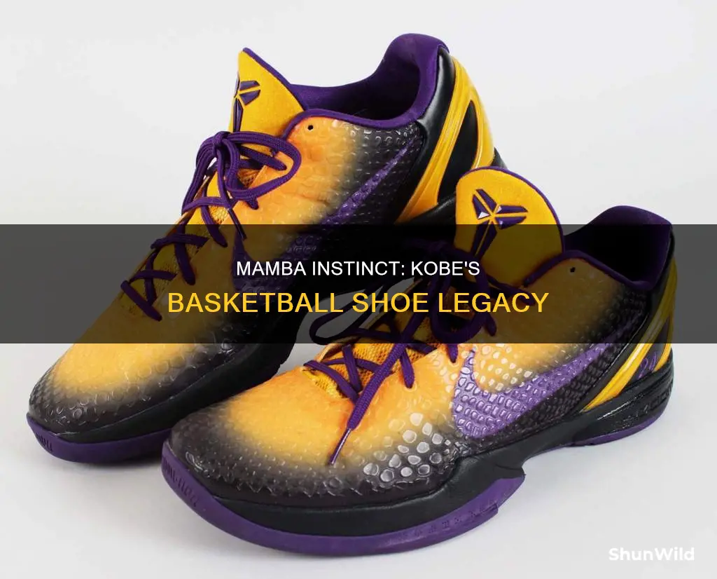 are kobe mamba instinct basketball shoes