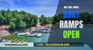 Lake James Boat Ramps: Open or Closed?