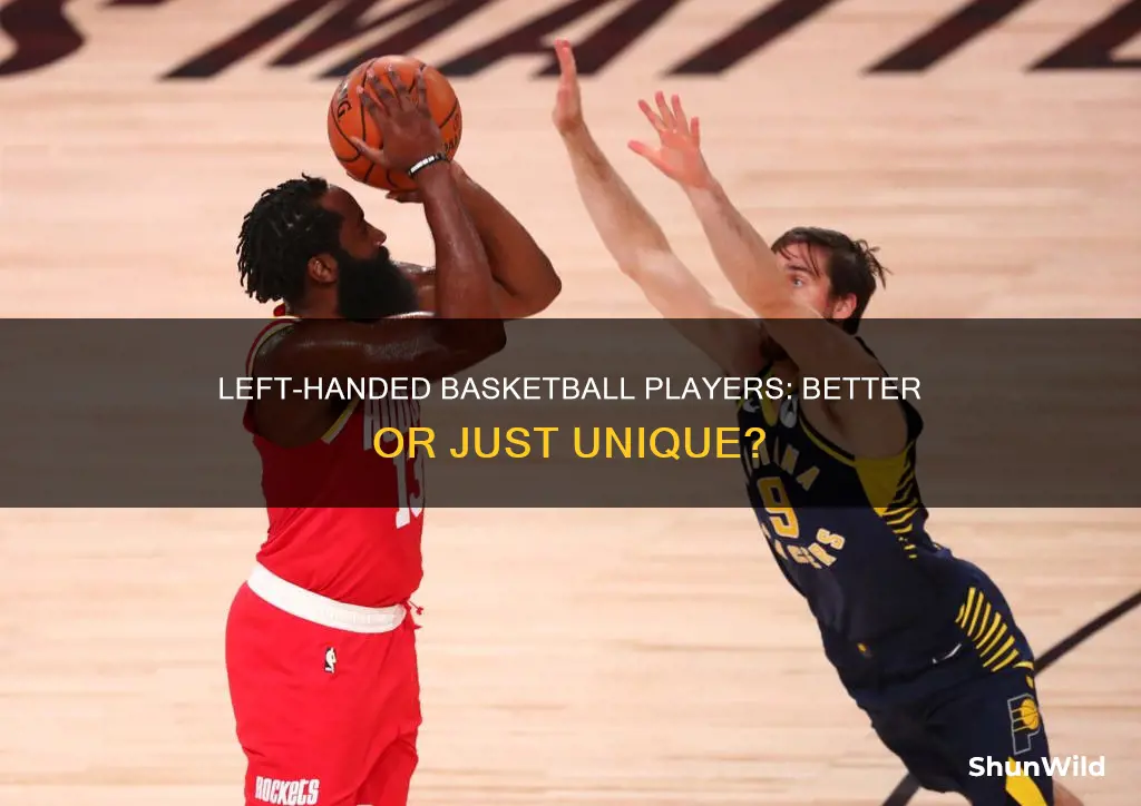 are lefties better at basketball