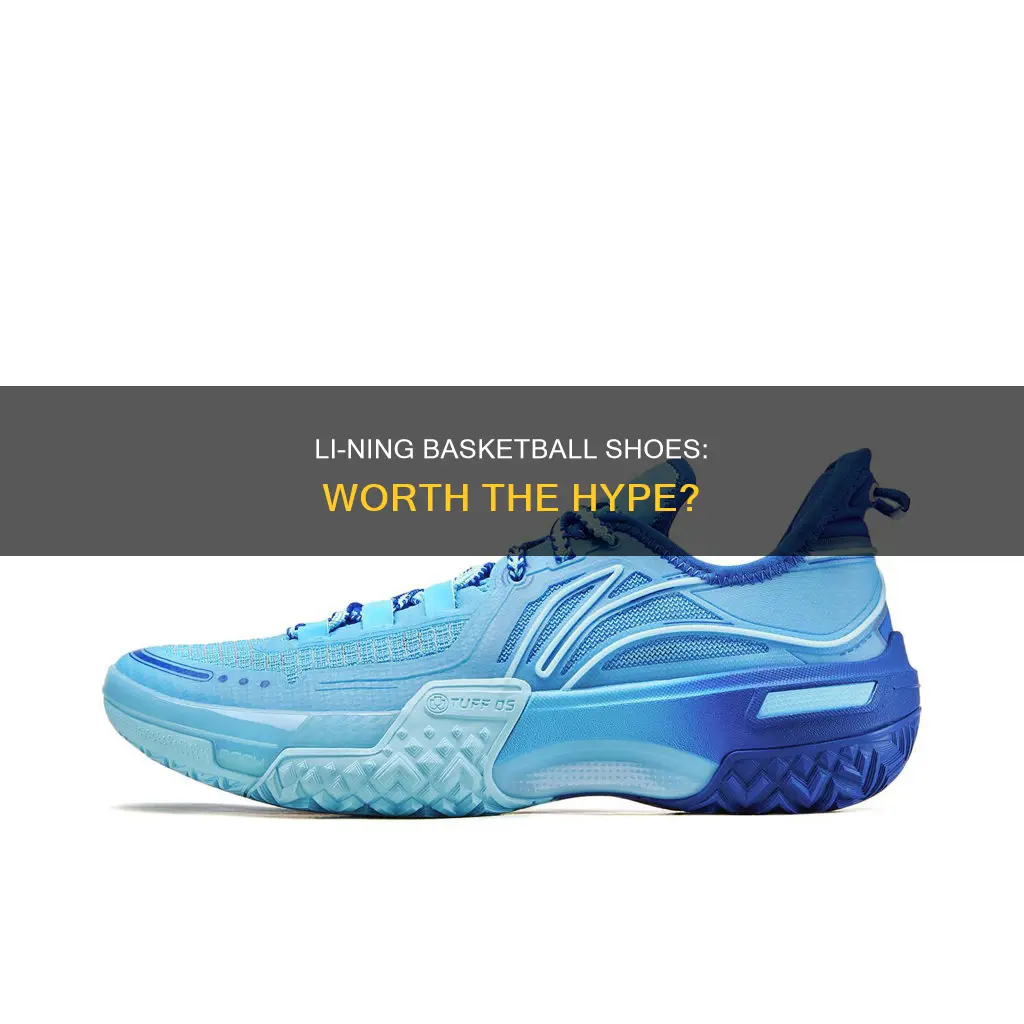 are li ning basketball shoes good