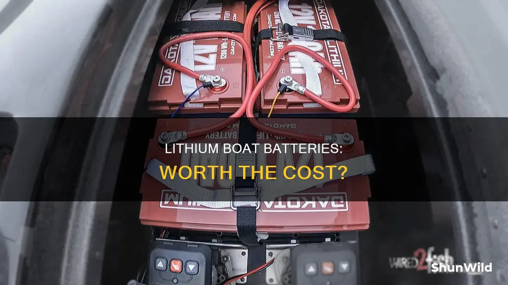 are lithium boat batteries worth it