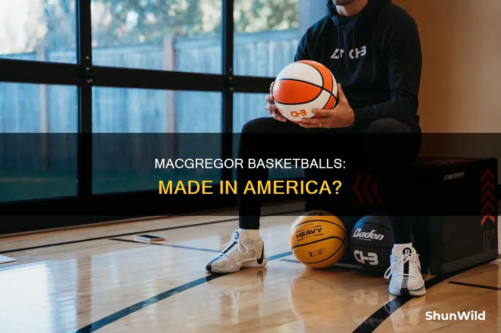are macgregor basketballs made in america