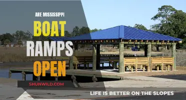 Boat Ramps in Mississippi: Open or Closed?