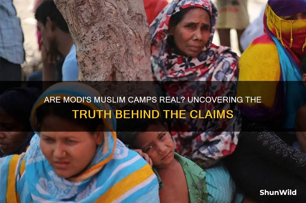 are modi muslim camps real