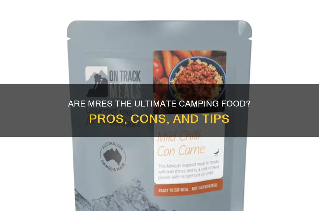 are mres good for camping