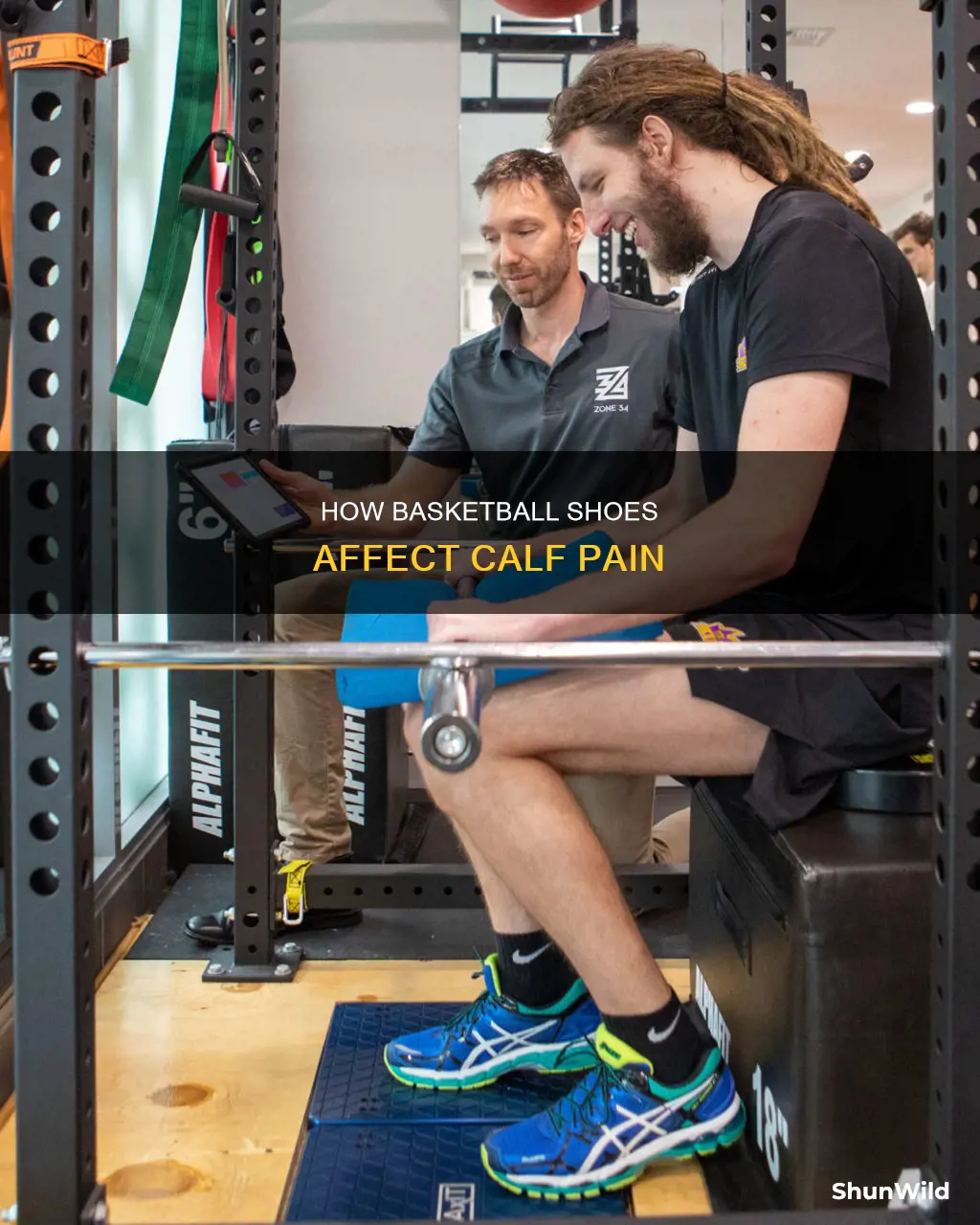 are my basketball shoes causing my calf pain