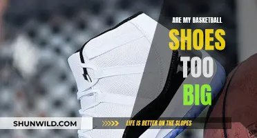 Basketball Shoes: Too Big or Just Right?