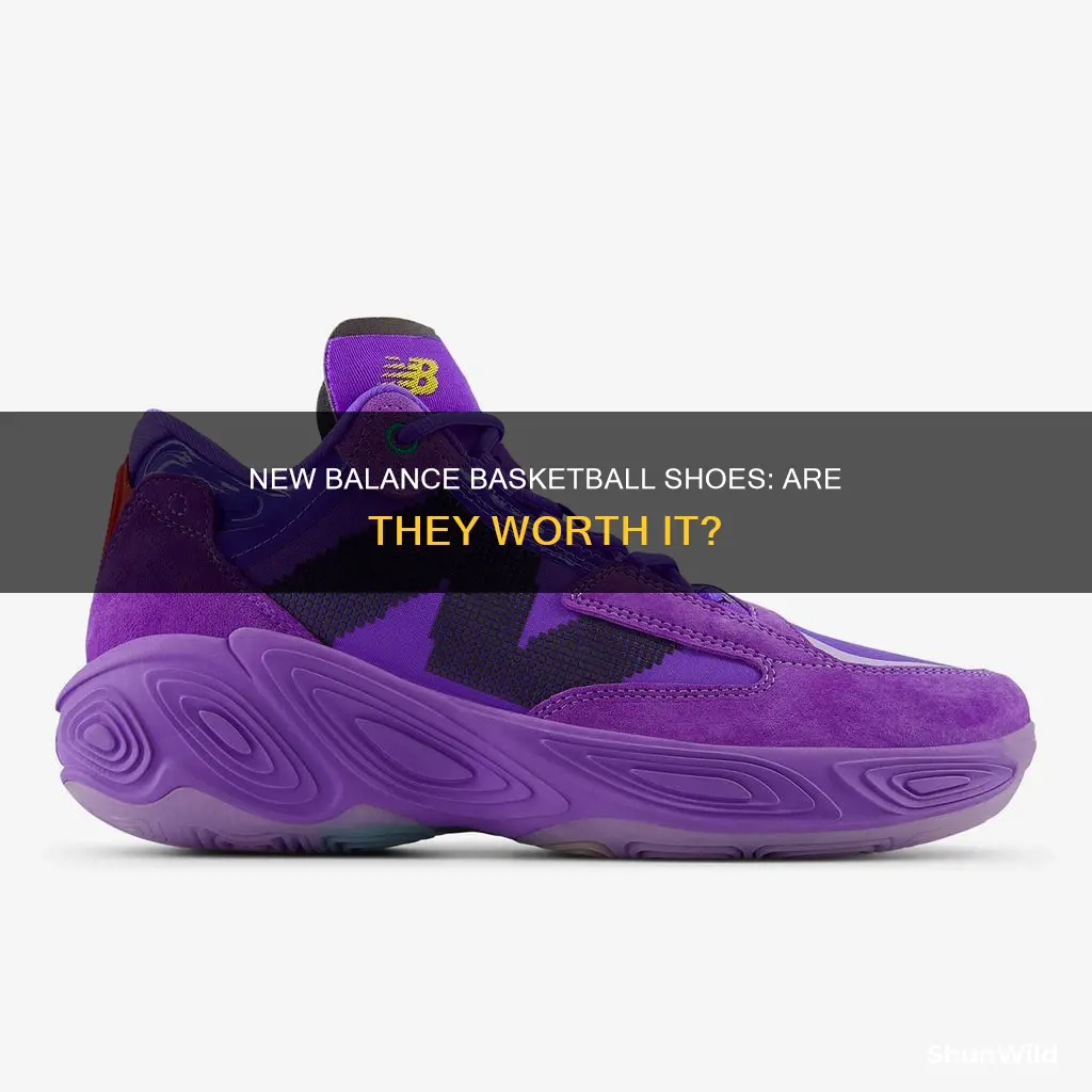 are new balance basketball shoes