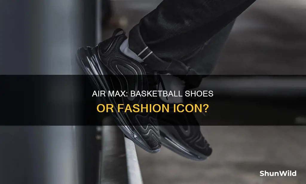 are nike air max basketball shoes